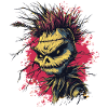 Punk Rock Scarecrow