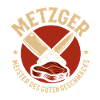 Butcher with knife and meat