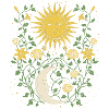Nature Sunshine and Lunar Theme
