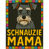 Schnauzie Mama Dog Illustration