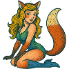 Foxy Enchantress Illustration