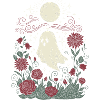 Ghost and roses