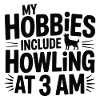 My Hobbies Include Howling Husky 