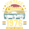 1976 Car 50th Birthday Man