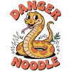 Danger Noodle – Funny Snake Design