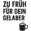 Coffee Cup Saying Print