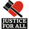 Heart and Gavel Justice Illustration