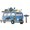 Moose and Camper Adventure Sweden