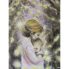 Mère et enfant nocturnes éthérés