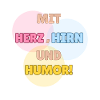 Heart, Brain and Humor Motif