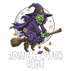 ZOMBIE WITCH RIDE - ZOMBIE HALLOWEEN