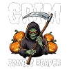 GRIM ZOMBIE REAPER - ZOMBIE HALLOWEEN