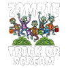 GRIM ZOMBIE REAPER - ZOMBIE HALLOWEEN