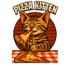 Playful Pizza Kitty, Love Cats 