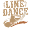 Western Cowboy Line Dance Design