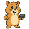 Hamster with sn*s