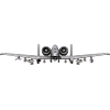 A-10 fighter aircraft