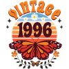 1996 Butterfly 30th Birthday Woman