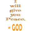 Inspirational Peace and Faith Quote Design