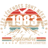 légendaire depuis septembre 1983 | septembre 1983