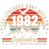 Legendary since September 1982 | September 1982