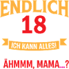 Finally 18 Birthday Saying Design