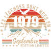 Legendary since September 1979 | September 1979