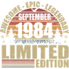 1984 septembre 1984 Anniversaire septembre 1984