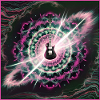Neon Cosmic Guitar Explosion