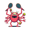 Titanic Creature of Tennis
