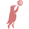 Penguin Basketball Basketball Player