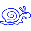 snail shell snail slug smiles sweetly