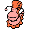 snail shell snail slug smiles sweetly