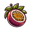 Passionate Exotic Fruit Pattern