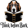 Smart Dog Reading Book Design