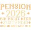 Pension 2026 - Plus responsable - Retraité