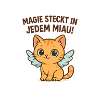 Magic Cat Meow with Wings