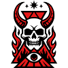 Occult Skull Graphic Art