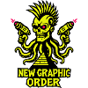 NGO Skull Punk yellow