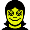 Visage hypnotique