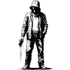 Urban Avenger Mysterious Silhouette