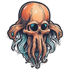 Eco-Friendly Squid Skull