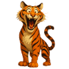 Funny Cartoon Tiger – Funny Comic