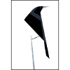 Abstract Ibis silhouette