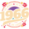 1966 Legend 60 Years Birthday Woman
