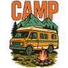 Camp Adventure Van Lustiges Camping