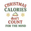 Christmas Calorie Saying Funny