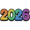 Neon Glitter Year 2026