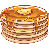 Sweet Classic Pancake Stack