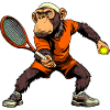 Tennis Monkeys